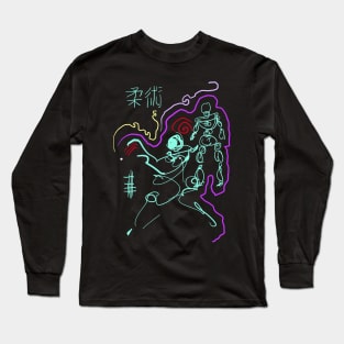 Digital jiu-jitsu - scifi foolz Long Sleeve T-Shirt